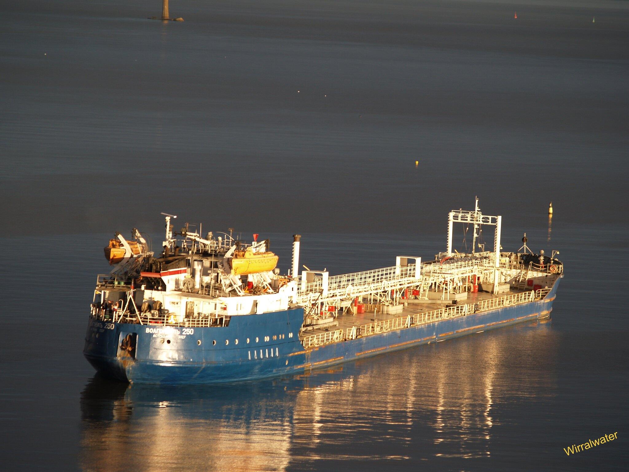 Coastal tanker Volgoneft-250 - Taken 19 March 2019