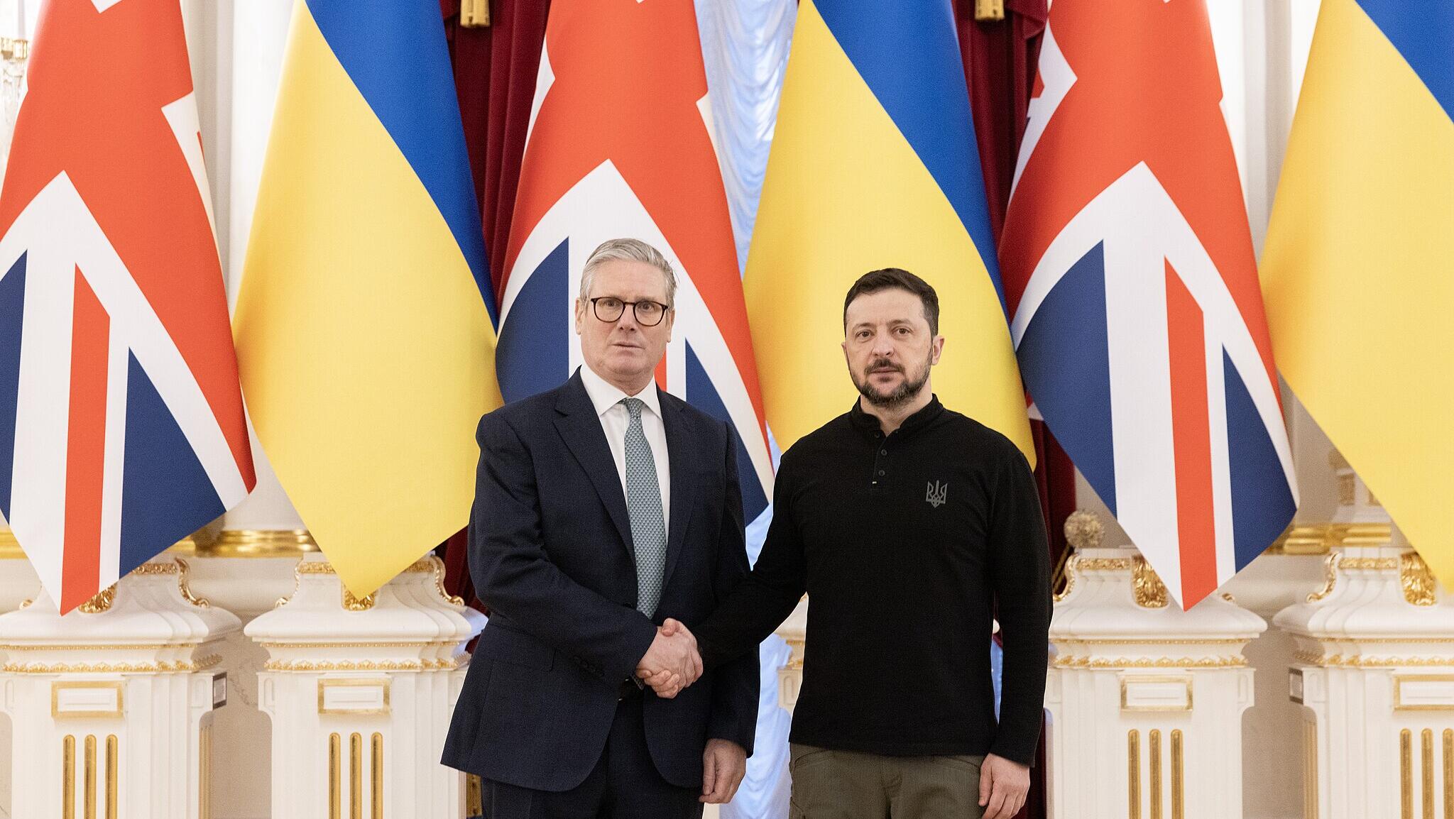 UK, Ukraine sign 100-year defence cooperation deal