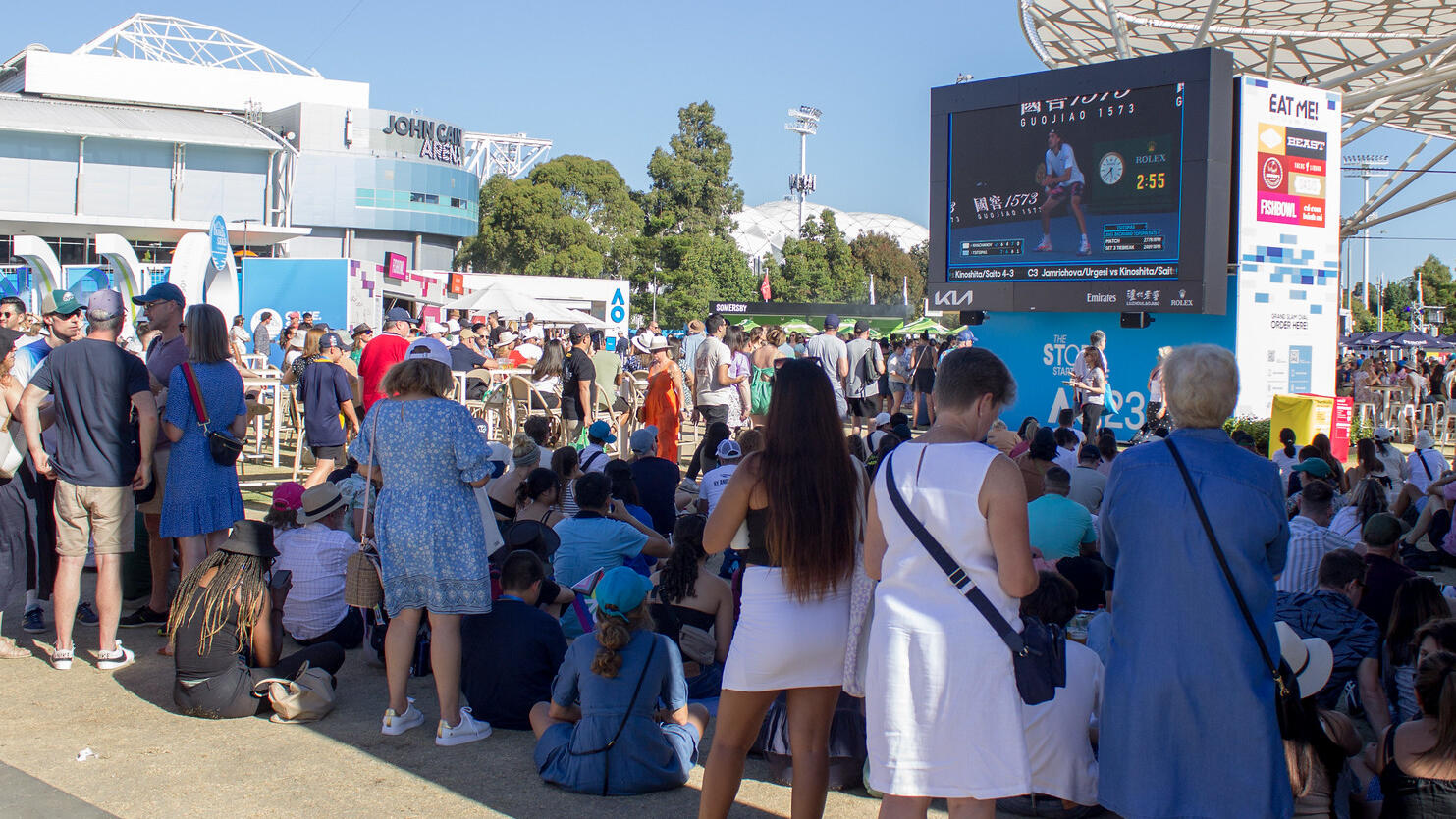 NAB: Recording-breaking numbers for Australian Open