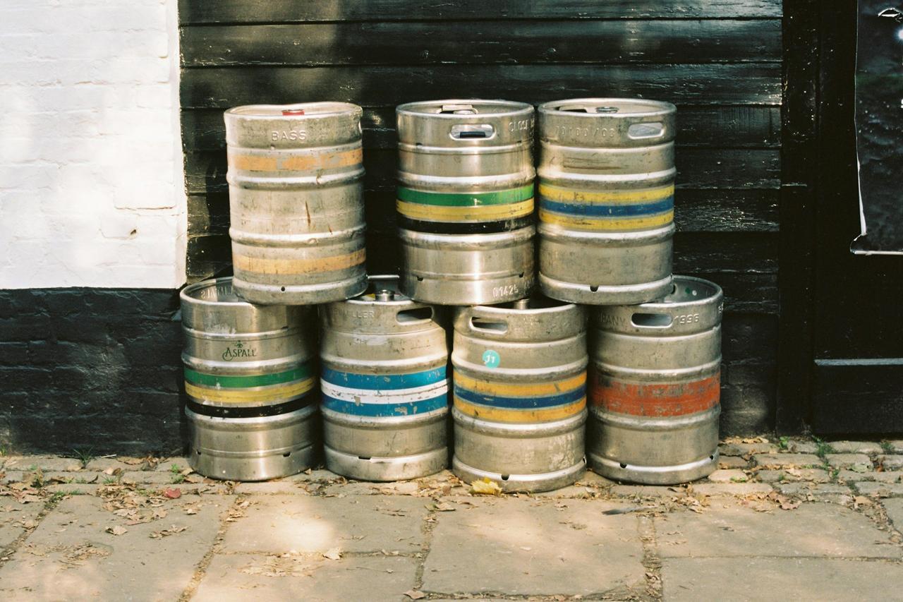 Kegs of beer