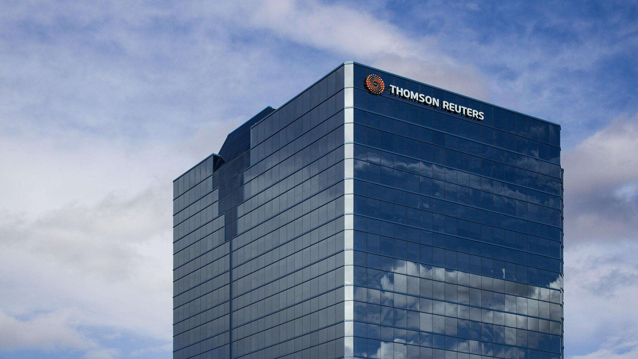 Thomson Reuters trades higher on strong Q4 revenue