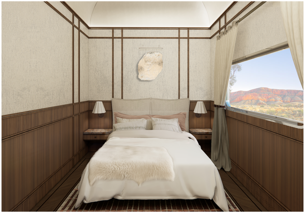 Ghan Australis luxury cabin