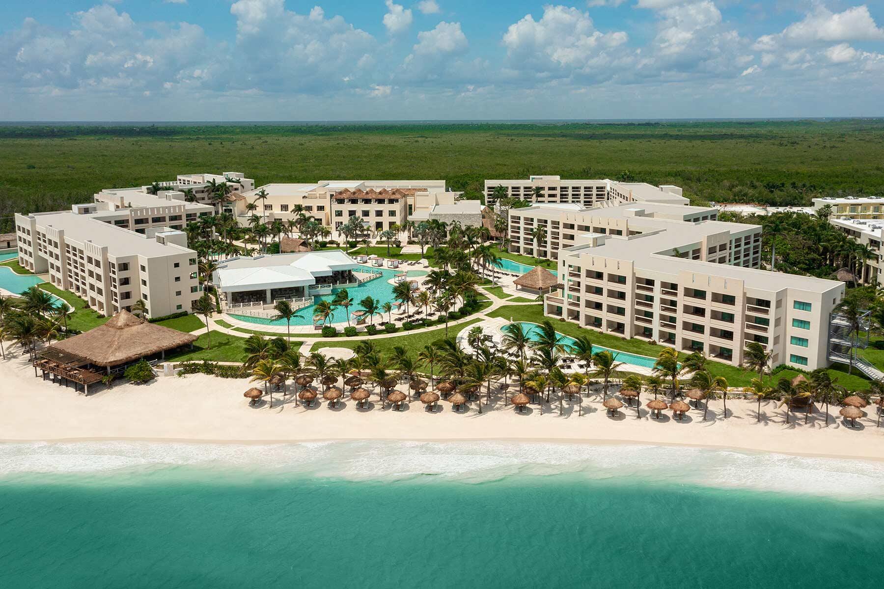 Beachside luxury resort Hyatt Ziva Riviera Cancun